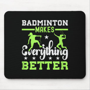 Alfombrilla De Ratón Está En Mi Dna Badminton Shuttle Badminton P