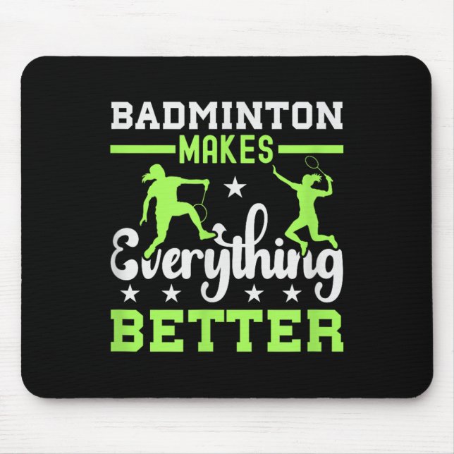 Alfombrilla De Ratón Está En Mi Dna Badminton Shuttle Badminton P (Frente)