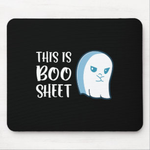Alfombrilla De Ratón Esta Es La Hoja De Boo Diversión De Halloween