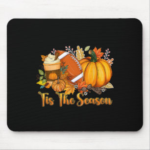 Alfombrilla De Ratón Esta es la temporada de la hoja de calabaza Latte 