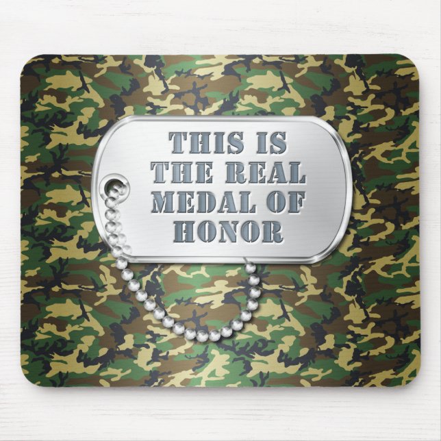 Alfombrilla De Ratón Esta es la VERDADERA Medalla de Honor (Frente)