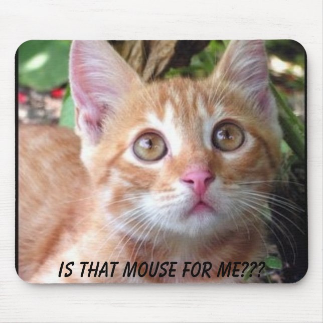 Alfombrilla De Ratón ¿Está ese ratón para mí? (Frente)