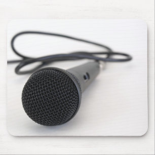 Alfombrilla De Ratón ¿Está esta cosa prendido? Estudio Mic