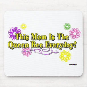 Alfombrilla De Ratón Esta Mamá Es La Reina Abeja De Todos Los Días