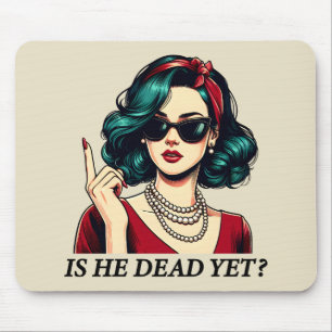 Alfombrilla De Ratón ¿Está Muerto Aún Divertido Diciendo Humor Oscuro V