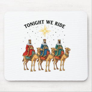 Alfombrilla De Ratón Esta Noche Cabalgamos Navidad, 3 Reyes Magos Diver