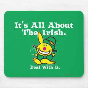 Alfombrilla De Ratón Está todo sobre el irlandés (el verde)