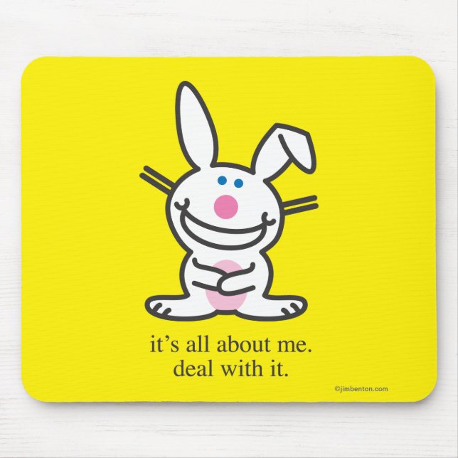 Alfombrilla De Ratón Está todo sobre mí (Frente)