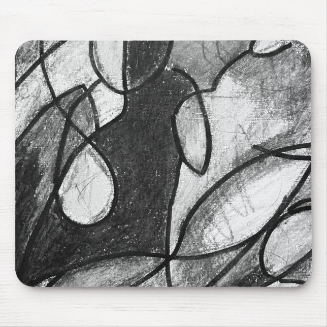 Alfombrilla De Ratón Estaca de ratón con falta de diseños azules (Frente)