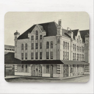 Alfombrilla De Ratón Estación, Concord y Ferrocarril de Montreal, Conc