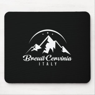 Alfombrilla De Ratón Estación de esquí Breuil-cervinia Italia Esquí Sno