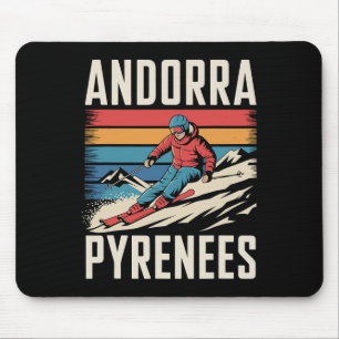 Alfombrilla De Ratón Estación de esquí de Andorra Pirineos
