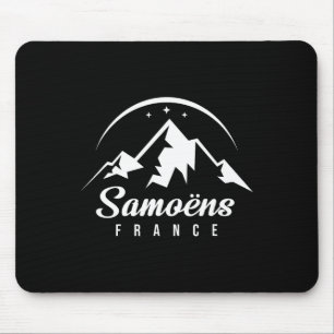 Alfombrilla De Ratón Estación de esquí de Samoëns France Esquí Snowboar