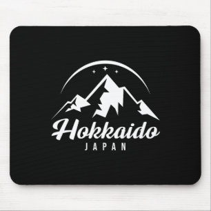Alfombrilla De Ratón Estación de esquí Hokkaido Japón Esquí Snowboard