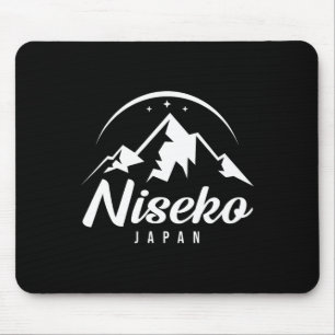 Alfombrilla De Ratón Estación de esquí Niseko Japón Esquí Snowboard
