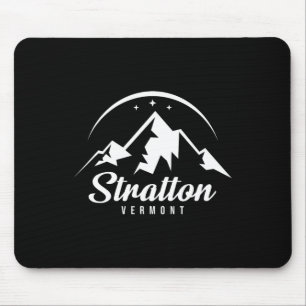 Alfombrilla De Ratón Estación de esquí Stratton Vermont Esquí Snowboard