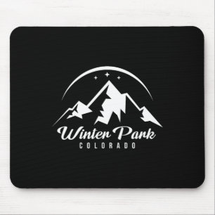 Alfombrilla De Ratón Estación de esquí Winter Park Colorado Esquí Snowb
