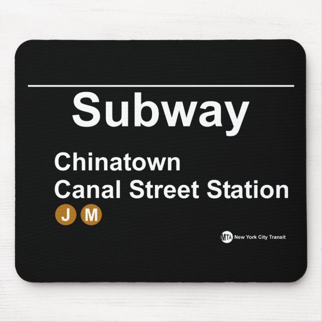 Alfombrilla De Ratón Estación de metro de Nueva York (Frente)
