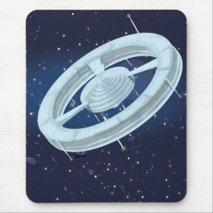 Alfombrilla De Ratón Estación Espacial