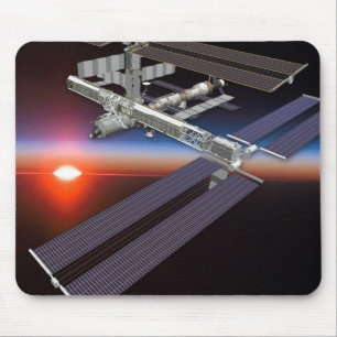 Alfombrilla De Ratón Estación espacial internacional - agosto de 2006