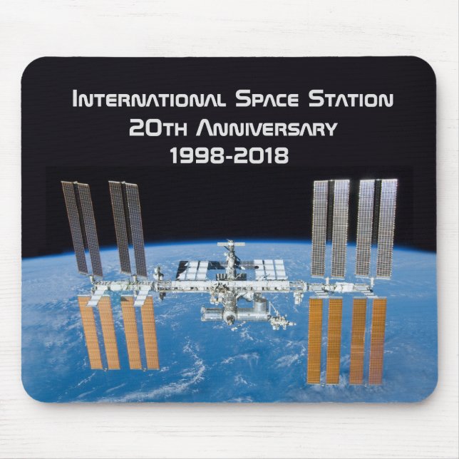 Alfombrilla De Ratón Estación Espacial Internacional ISS 20º aniversari (Frente)