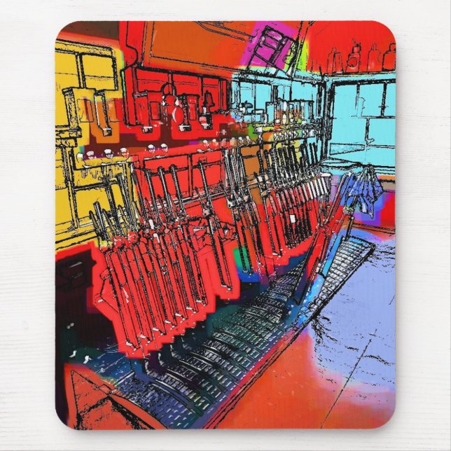 ALFOMBRILLA DE RATÓN ESTACIONES DE TREN (Frente)