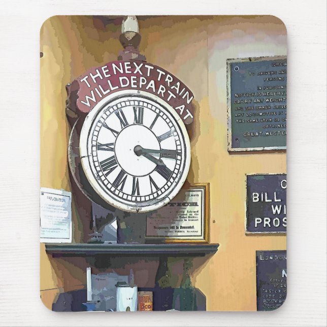 ALFOMBRILLA DE RATÓN ESTACIONES DE TREN (Frente)