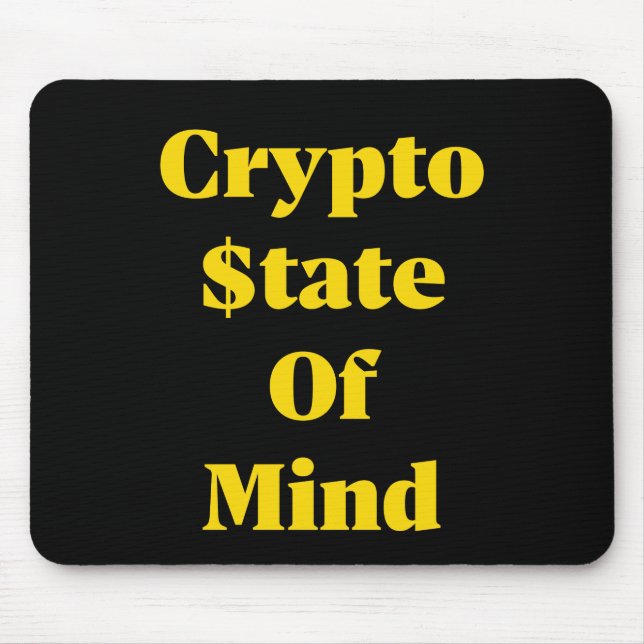 Alfombrilla De Ratón Estado criptográfico mental (Frente)