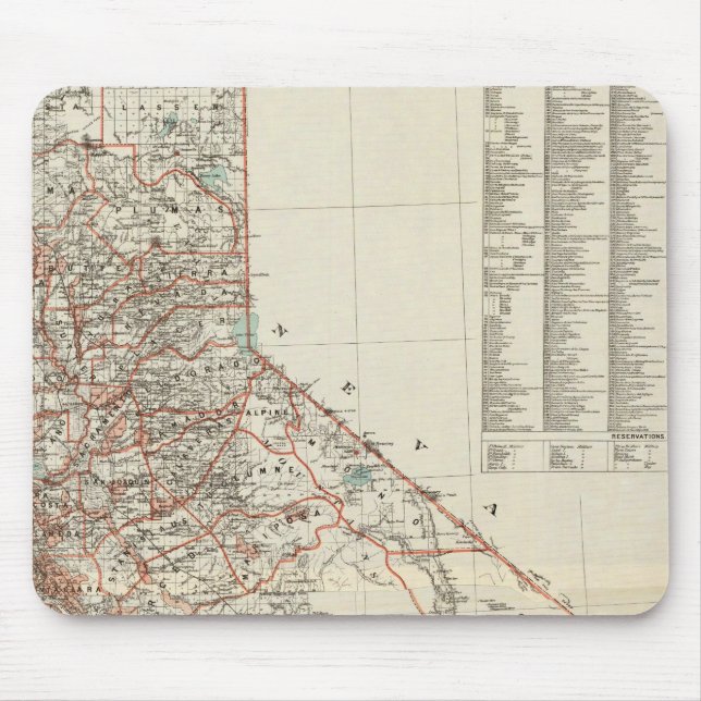 Alfombrilla De Ratón Estado de California 2 (Frente)