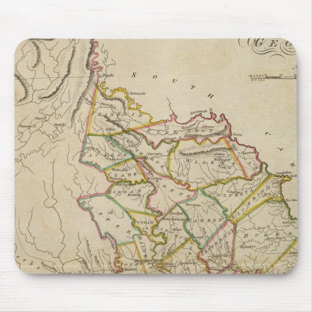 Alfombrilla De Ratón Estado de Georgia (Frente)