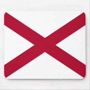 Alfombrilla De Ratón Estado de la bandera de Alabama
