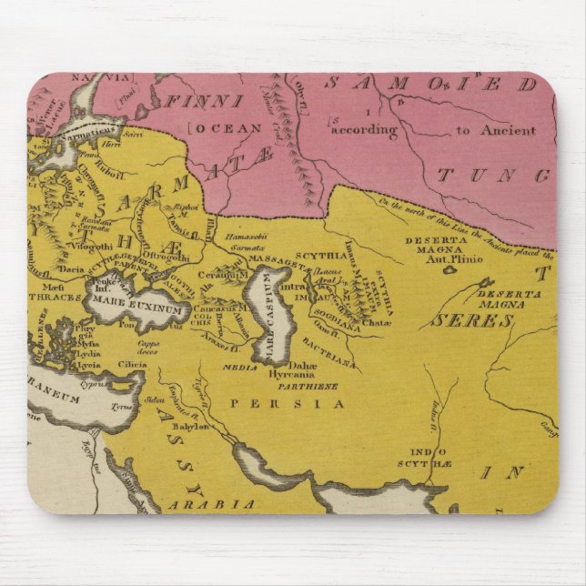 Alfombrilla De Ratón Estado de las Naciones en la zona cristiana (Frente)