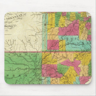 Alfombrilla De Ratón Estado de Misuri y Territorio de Arkansas