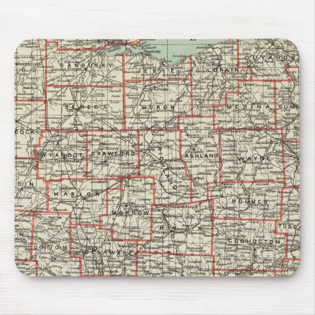 Alfombrilla De Ratón Estado de Ohio (Frente)