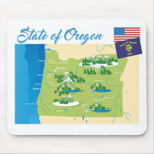 Alfombrilla De Ratón Estado de Oregon