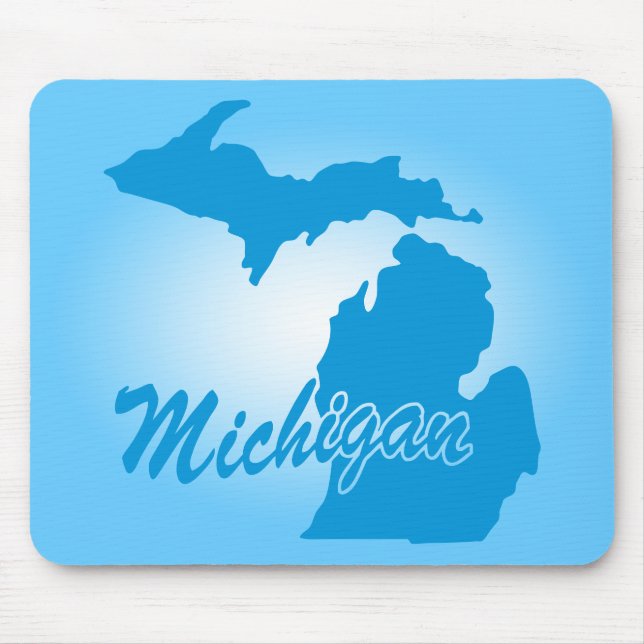 Alfombrilla De Ratón Estado Michigan (Frente)