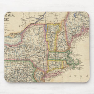 Alfombrilla De Ratón Estados de Maine, New Hampshire, Vermont
