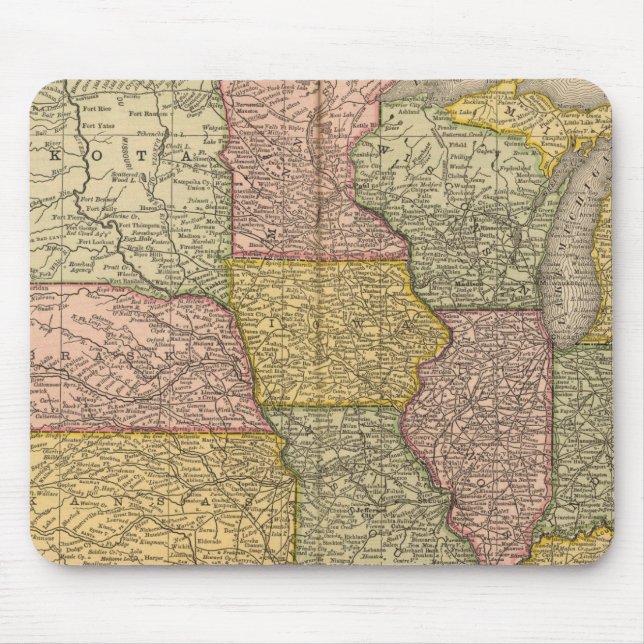 Alfombrilla De Ratón Estados Unidos 35 (Frente)