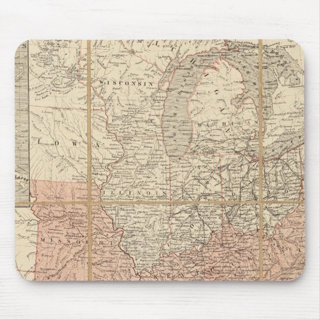 Alfombrilla De Ratón Estados Unidos 37 (Frente)