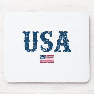 Alfombrilla De Ratón Estados Unidos de América Bandera Estadounidense 4