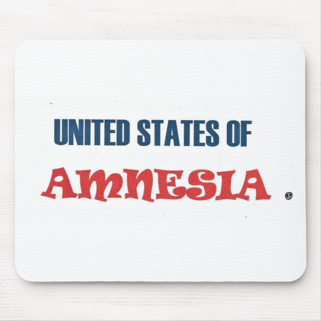 ALFOMBRILLA DE RATÓN ESTADOS UNIDOS DE AMNESIA (Frente)