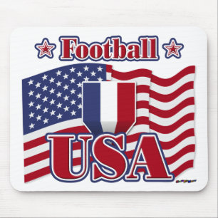 Alfombrilla De Ratón Estados Unidos de fútbol