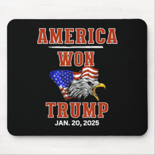 Alfombrilla De Ratón Estados Unidos Ganó Trump Ganamos Nosotros, El Pue