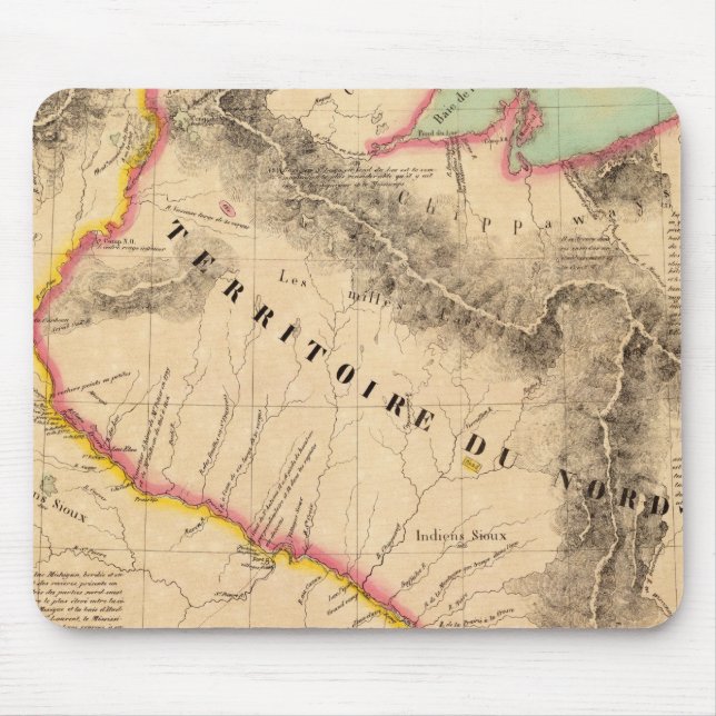 Alfombrilla De Ratón Estados Unidos Mid West 41 (Frente)