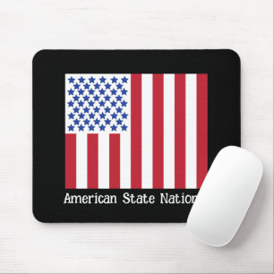Alfombrilla De Ratón Estados Unidos Nacional con Paz