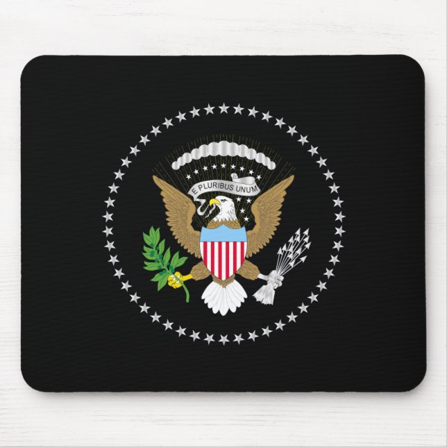 Alfombrilla De Ratón Estados Unidos presenta la bandera (Frente)