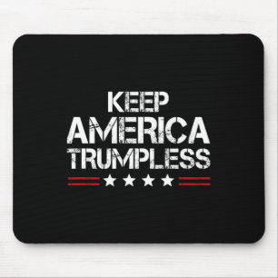 Alfombrilla De Ratón Estados Unidos Trumpless - Graciosos anti Trump Me