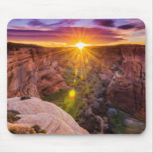 Alfombrilla De Ratón Estallido de sol en Canyon de Chelly, AZ