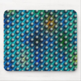 Alfombrilla De Ratón Estampa azul com esferas ou bolinhas