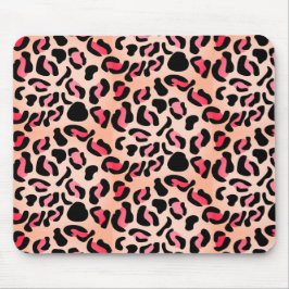 Alfombrilla De Ratón Estampado animal de patrón de leopardo moderno